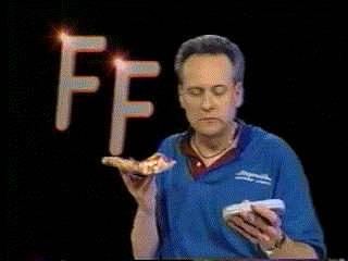 george wood eating pizza